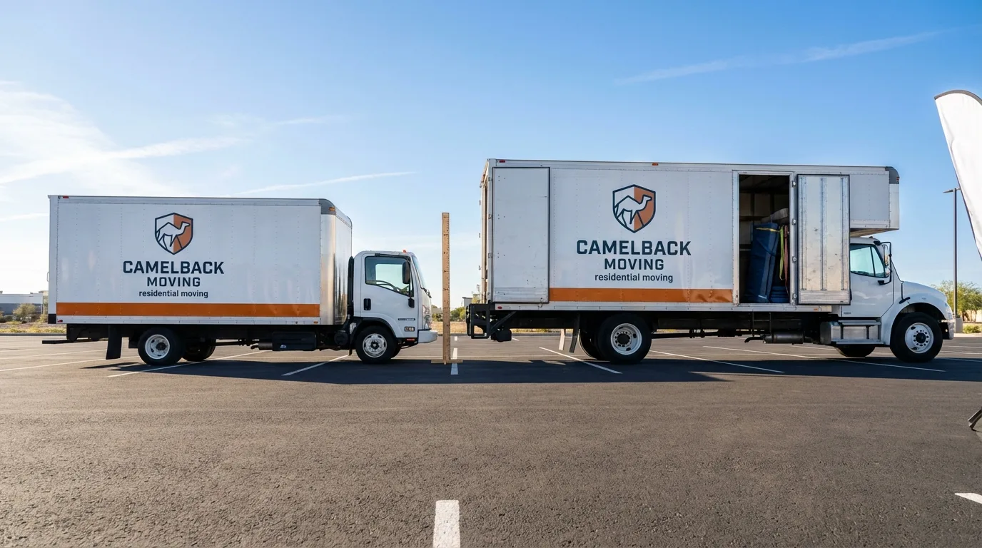 Moving truck size capacity guide in Childersburg